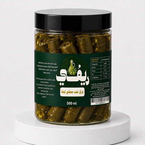 ورق عنب محشي لبنة